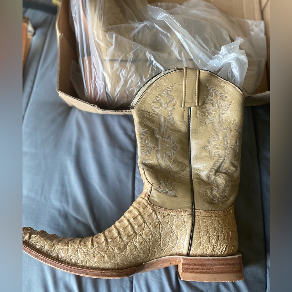 Las Barrancas Chihuahua Snakeskin Cowboy Boots